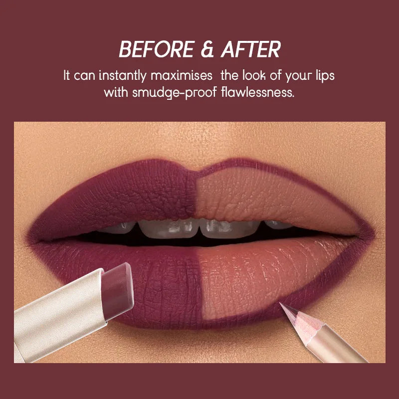Piccolas  12 Color Lip Liner + LIPSTICK Set