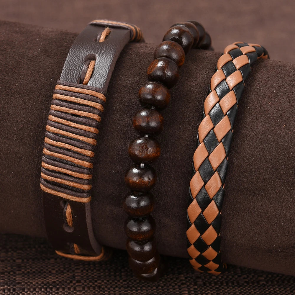 Piccolas Mens Fashion Watch and bracelet  gift set