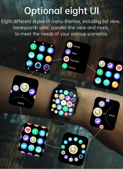 Piccolas Smartwatch Bluetooth Sports Watch for Android & IOS