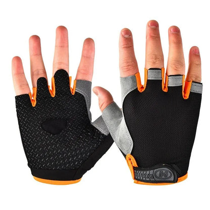 Piccolas Half Finger Anti Slip Anti Sweat unisex Gloves