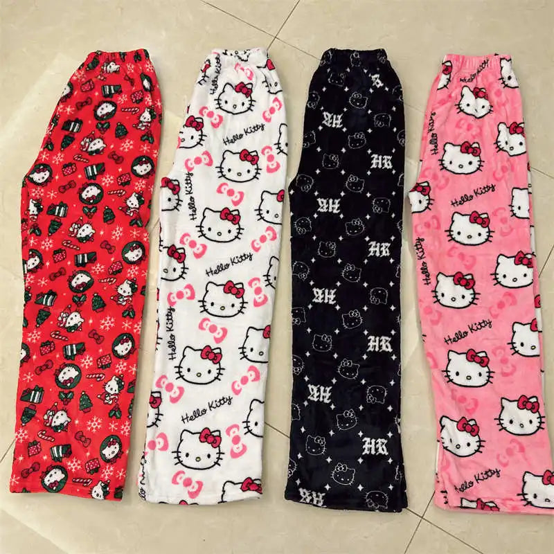Piccolas Hello Kitty Pajama Pants Sanrio Anime