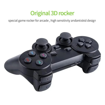 Video Game Sticks M8 Console 2.4G Dual Wireless Controller Game Stick 4K 20000 games 64GB Retro game For Xmas Gift