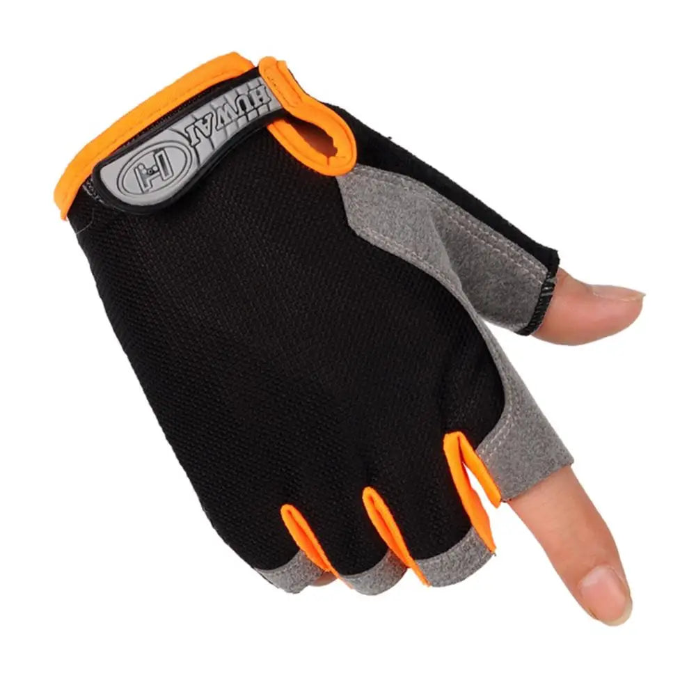 Piccolas Half Finger Anti Slip Anti Sweat unisex Gloves