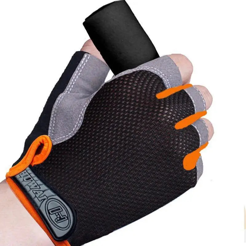 Piccolas Half Finger Anti Slip Anti Sweat unisex Gloves