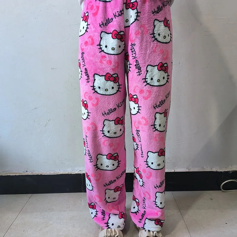 Piccolas Hello Kitty Pajama Pants Sanrio Anime