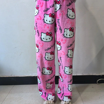 Piccolas Hello Kitty Pajama Pants Sanrio Anime