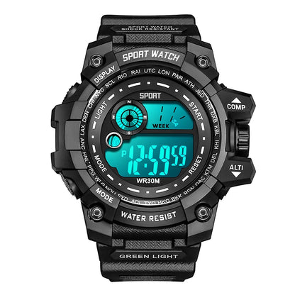 Piccolas Men LED Digital Watch Sport Waterproof Watch